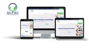 ALPACPharma website design